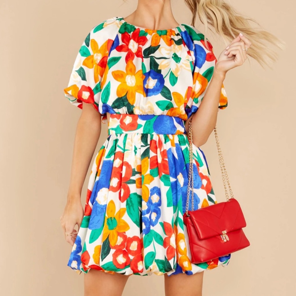 Colorful Floral Dress